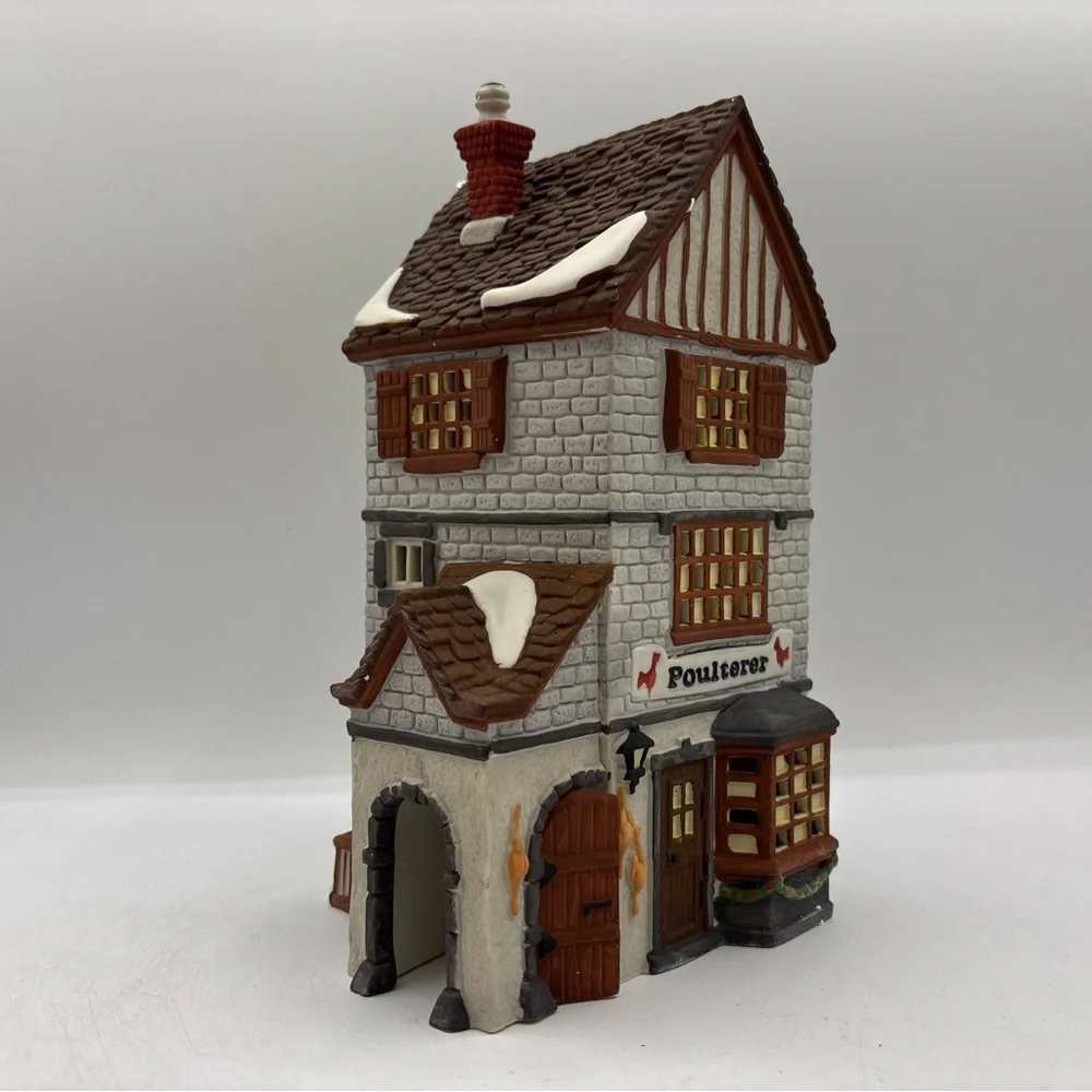 Department‎ 56 1988 Vintage HVC Dickens Village Series Poulterer 5926-9 Retired